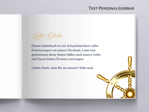 Gästebuch Anker