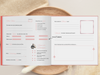 Gästebuch Globus Roségold
