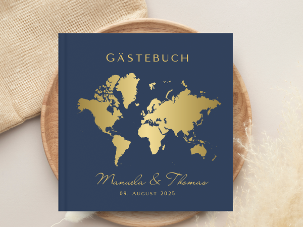 Gästebuch Weltkarte