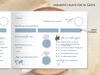Gästebuch Weltkarte Blau