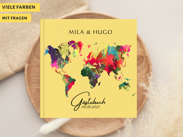 Gästebuch Colourful