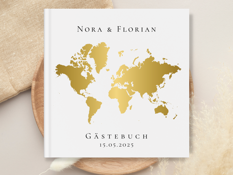 Gästebuch Weltkarte