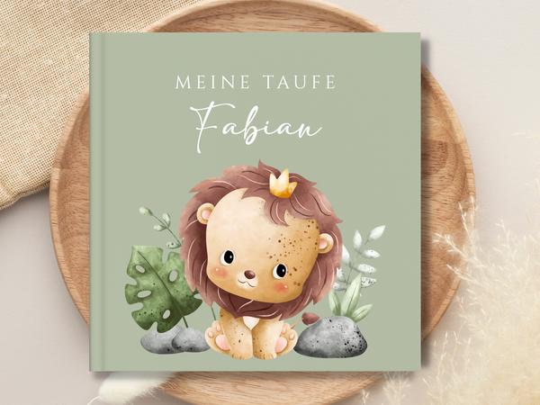 Gästebuch Taufe ,,Löwe,,