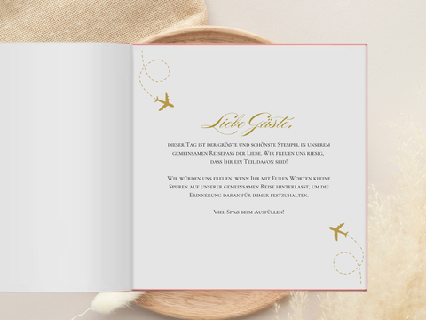 Gästebuch Globus