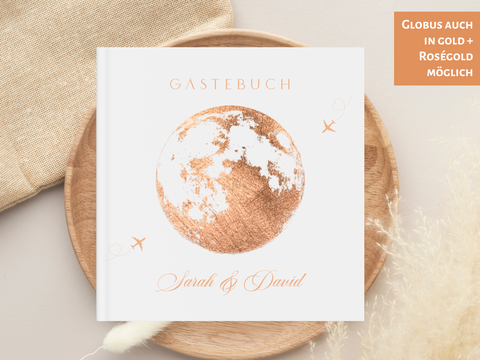 Gästebuch Globus Bronze