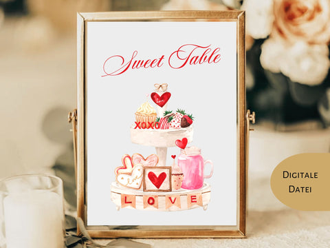 Aufsteller Set Hochzeit